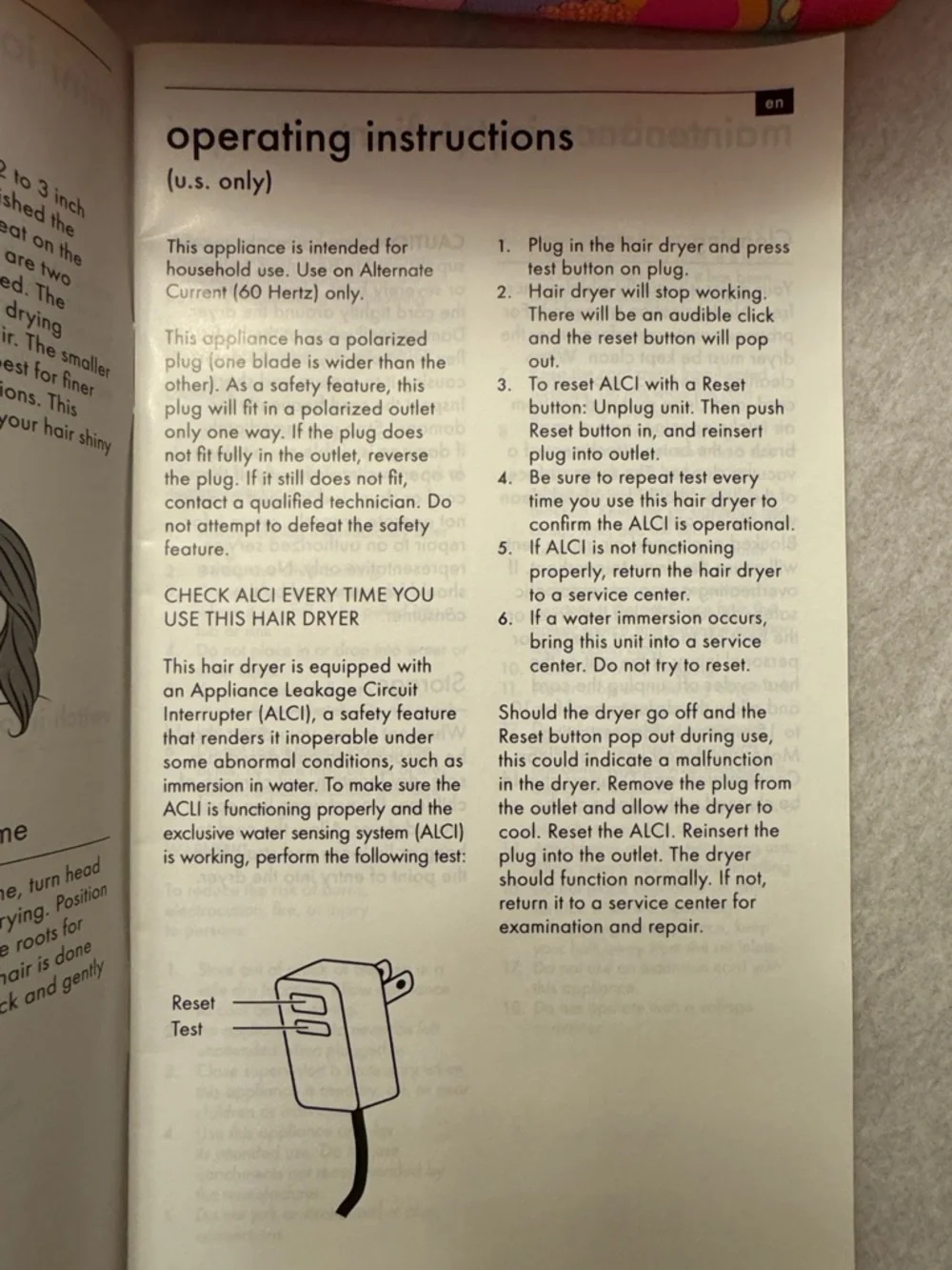 amika Pink Patterned Mini Ionic Hair Dryer - Picture 6 of 11